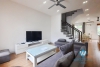 Adjacent four bedroom villas with backyard for rent in Vinhome Riverside Long Bien